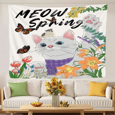 Tapisseries bohèmes, nappes de chambre, décorations de fête 100x75cm (1/5)