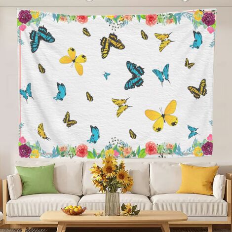 Tapisseries tendance au design attrayant, nappes de chambre et décorations de fête 150x130cm (1/5)