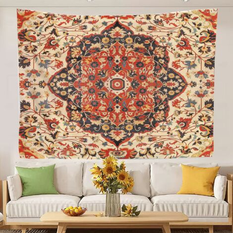 Tapisseries bohèmes tendance pour la décoration de la chambre à coucher 180x150cm