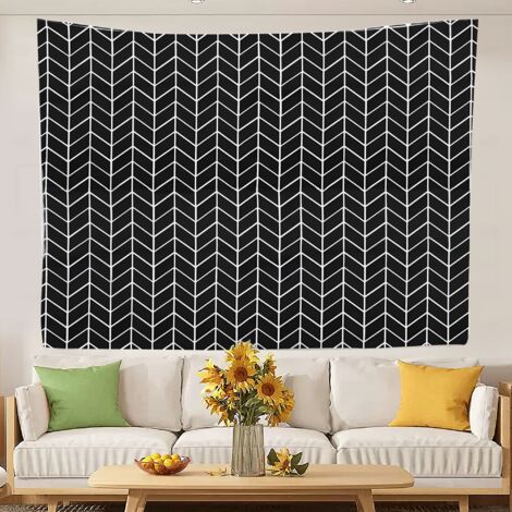Tapisserie murale en tissu de luxe pour la chambre à coucher, décor de lit et d'intérieur 100x75cm (1/5)