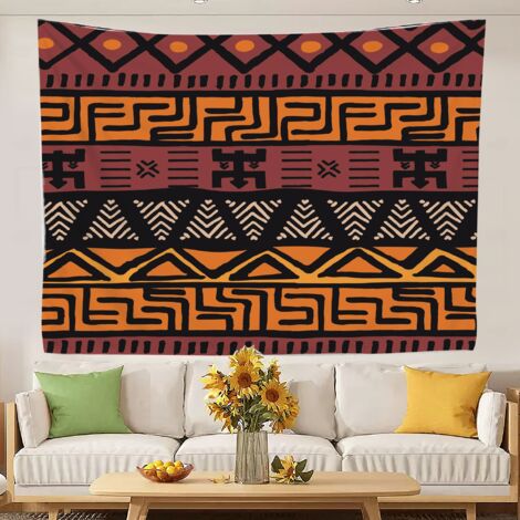 Tapisserie murale amusante et tendance, idéale comme fond de chambre, couvre-lit ou rideau de plage. 100x75cm (1/5)