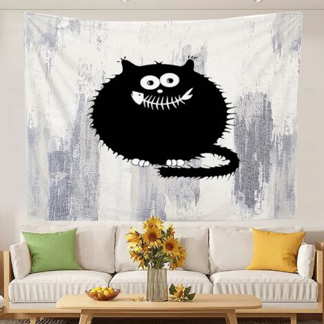 Tapisserie murale tendance, décoration murale pour chambre d'étudiant 100x75cm (1/5)