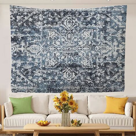 Tapisserie murale rétro amusante pour chambre à coucher, décoration murale 200x150cm (1/5)