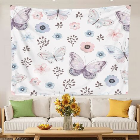 Tapisserie murale tendance, nappes élégantes pour la chambre à coucher, le salon et la chambre à coucher 180x150cm (1/5)