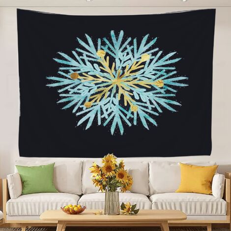 Tapisserie fantaisie amusante et tendance pour la chambre d'une adolescente, tissu de fond pour chambre d'enfant 100x75cm (1/5)