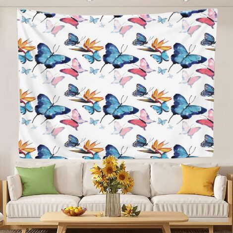 Tapisserie murale bohème pour chambre d'adolescente, séchage rapide, idéale pour la décoration de chambre. 200x150cm (1/5)