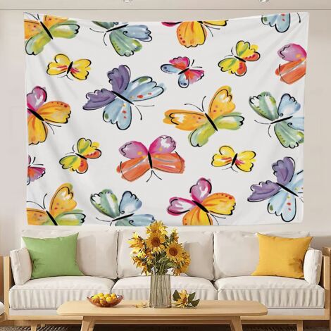 Tapisseries originales et amusantes, toile de fond pour chambre à coucher, décoration de fête 180x150cm (1/5)
