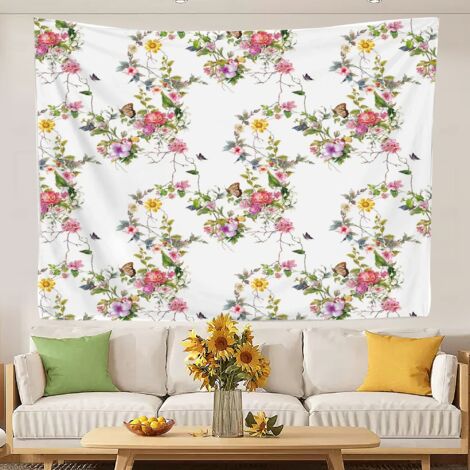 Tapisserie murale de luxe pour chambre à coucher, décoration murale 150x130cm (1/5)