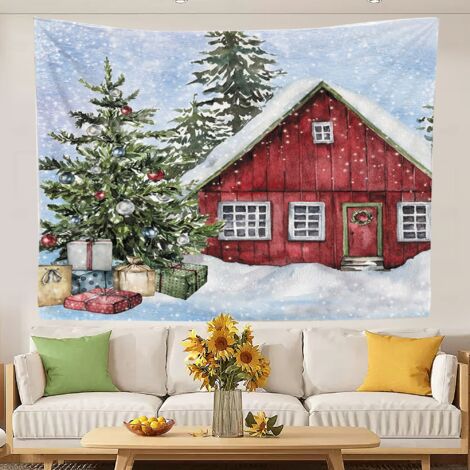 Tapisserie murale, couverture de plage unique, tissu de fond pour rideau de plage 150x130cm (1/5)