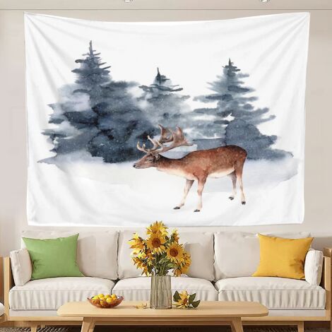 Tapisserie murale colorée, nappes pour chambre d'enfant 200x150cm (1/5)