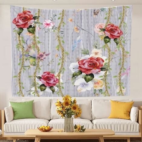 Tapisseries tendance, nappes tapisseries colorées pour la décoration de la chambre 150x130cm (1/5)