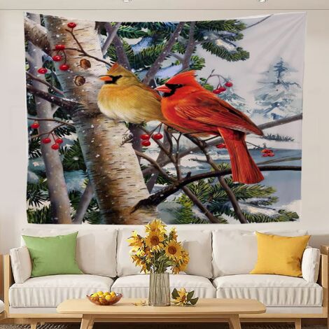 Tapisserie amusante, motif couverture de plage, pour la décoration murale 100x75cm (1/5)