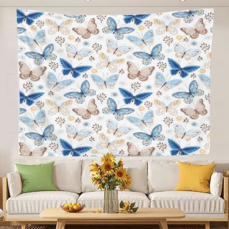 Tapisserie amusante et colorée pour chambre à coucher, séchage rapide, décoration de lit et d'intérieur 100x75cm (1/5)