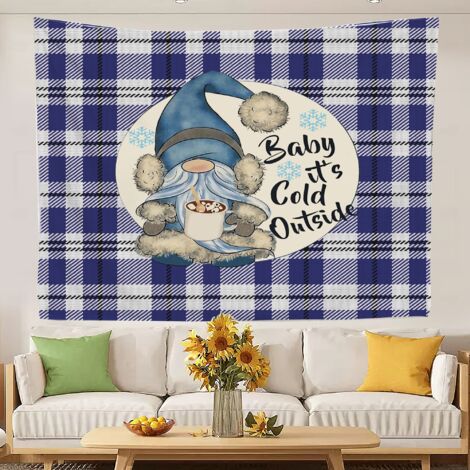 Tapisserie vintage style universitaire pour chambre d'adolescente, tissu de fond pour lit, décoration intérieure 200x150cm (1/5)