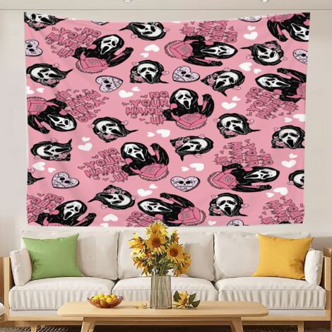Tapisseries murales décoratives au design attrayant, séchage rapide, idéales pour la chambre, la maison ou le dortoir. 100x75cm (1/5)