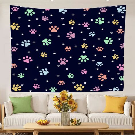 Grande tapisserie bohème pour chambre à coucher, décor mural 200x150cm (1/5)