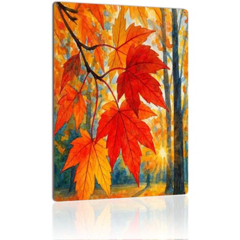 Plaque en Métal Rétro Décorative pour Café de Nuit, Créant une Atmosphère Mystérieuse et Chic 30x20 cm. (1/5)