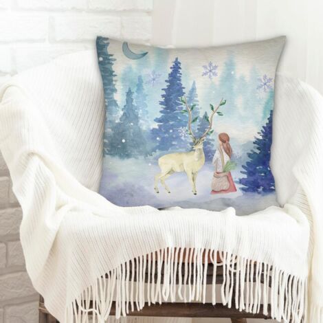 Housse de coussin sans coussin durable pour décoration de maison pour la saint-valentin (1/5)