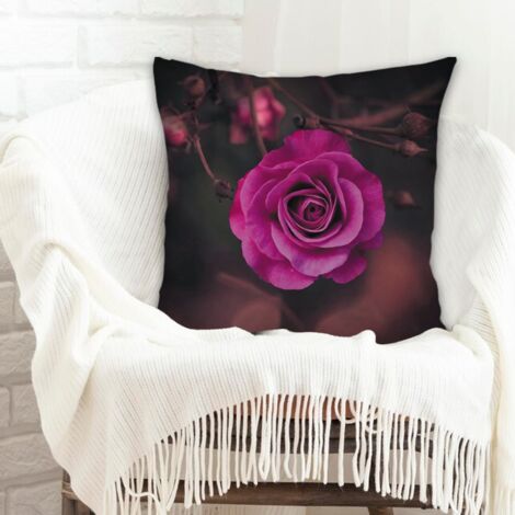 Housse de coussin sans coussin 45x45 maison douce confortable pour décoration de maison et de chambre à coucher (1/5)
