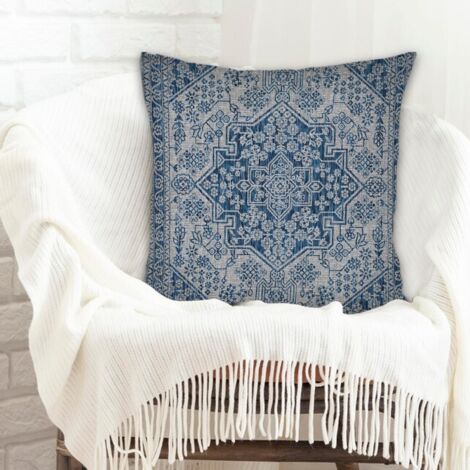 Housse de coussin carrée standard 45x45cm doux et respirant pour chambre salon décoration de la saint-valentin (1/5)