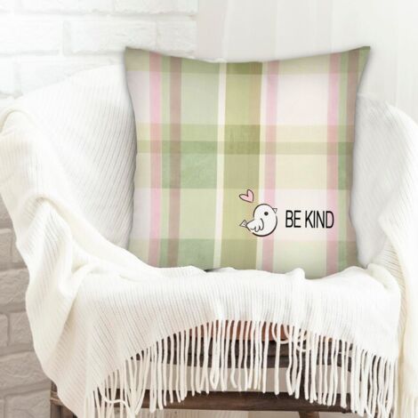 Housse de coussin moderne design doux et respirant pour canapé lit salon chambre (1/5)