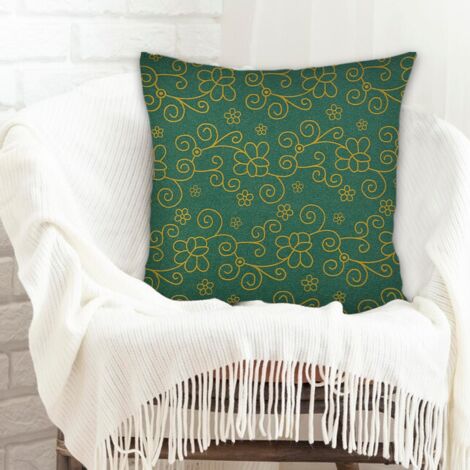 Housse de coussin sans coussin à fermeture éclair invisible pour chambre salon (1/5)
