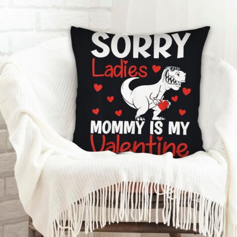 Housse de coussin sans coussin 45x45 cachée zippée pour la saint-valentin, mariage (1/5)