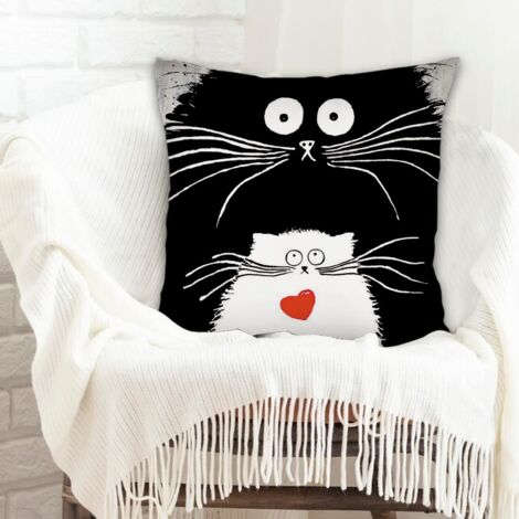 Housse de coussin de salon résistant pour canapé ou lit décoration de la saint-valentin (1/5)