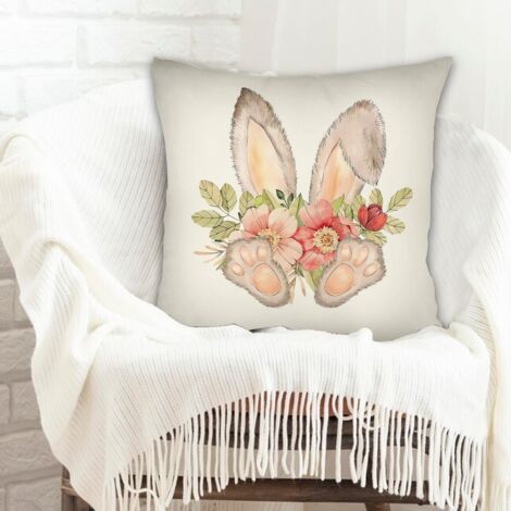 Housse de coussin sans coussin 45x45 résistant aux tachespour décoration de maison et de chambre la saint-valentin (1/5)
