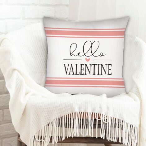 Housses de coussin en polyester résistante cachée zippée pour cadeau d'anniversaire (1/5)