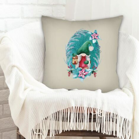 Housse de coussin sans coussin 45x45 lavable en machine pour canapé ou lit décoration de la saint-valentin (1/5)