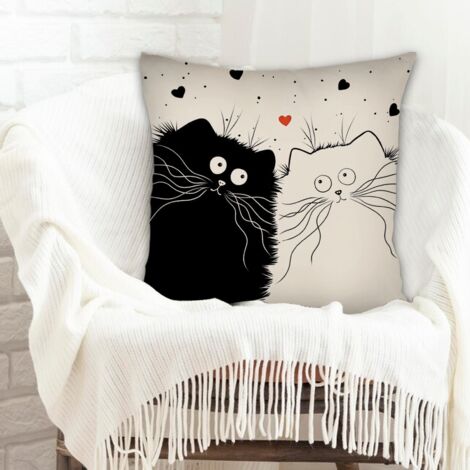 Housse de coussin pour canapé résistant au lavage pour canapé lit salon chambre à coucher décoration de la saint-valentin (1/5)