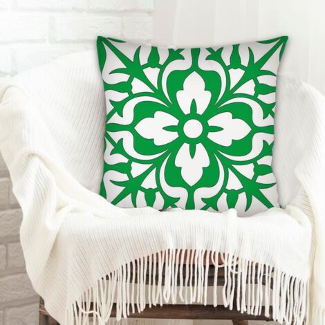 Housse de coussin carrée standard 45x45cm élégant pour la Saint-Valentin, mariage, anniversaire, naissance de bébé (1/5)