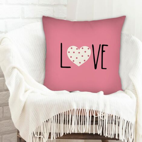 Housse de coussin pour canapé à fermeture éclair invisible pour canapé lit salon chambre (1/5)