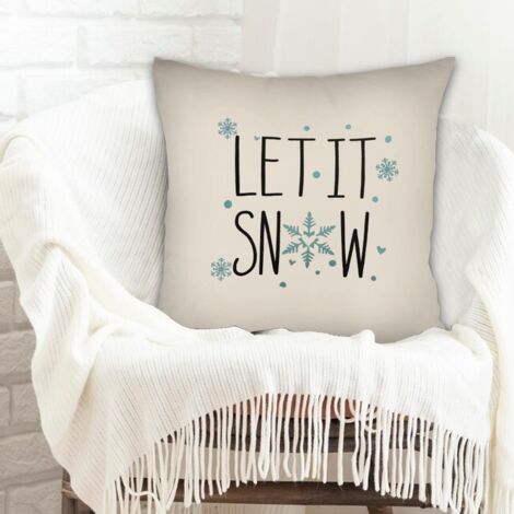 Housse de coussin sans coussin 45x45 léger pour le Jour de l'An, Noël, Pâques (1/5)