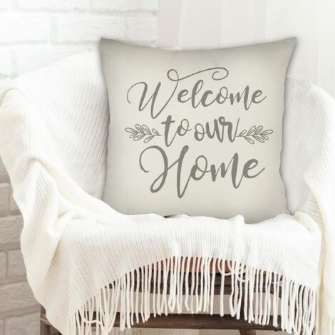 Housse de coussin pour décoration intérieure incolore pour canapé ou lit décoration de la saint-valentin (1/5)