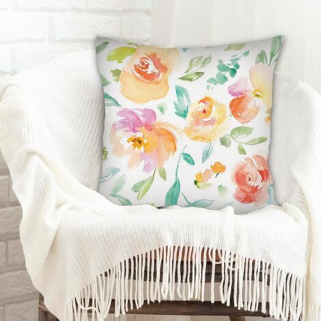 Housse de coussin 45x45 cm carrée lavable pour la Saint-Valentin, la Fête des Mères et des Pères (1/5)