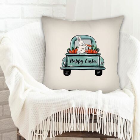 Housse de coussin pour décoration intérieure doux pour décoration de Pâques (1/5)