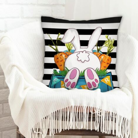 Housse de coussin sans coussin 45x45 cachée zippée pour soirée de rendez-vous (1/5)