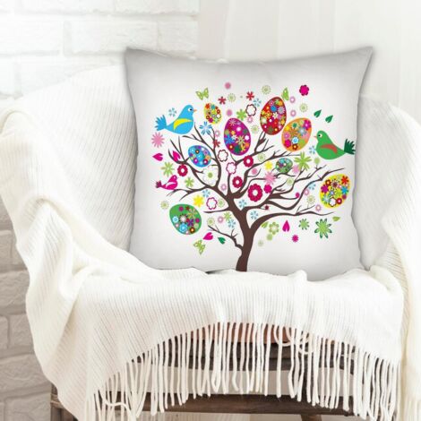 Housse de coussin pour décoration intérieure durable pour canapé, chambre, salon (1/5)