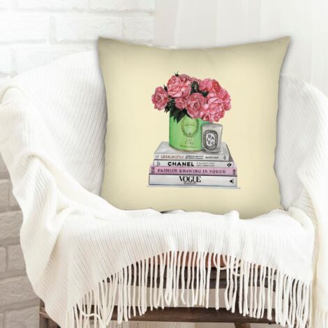 Housse de coussin pour canapé cachée zippée pour canapé, lit, salon, chambre (1/5)
