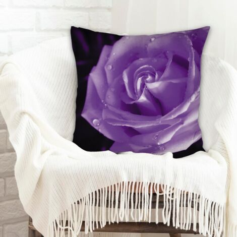 Housse de coussin sans coussin 45x45 résistant aux tachespour anniversaire, naissance de bébé, la Saint-Valentin (1/5)