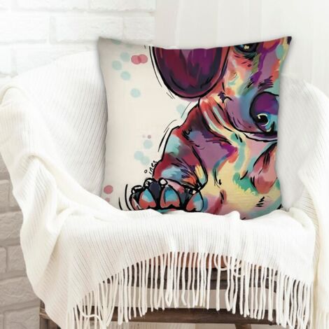 Housse de coussin sans coussin 45x45 anti-ride pour mariage, anniversaire, la Saint-Valentin, la Fête des Mères (1/5)