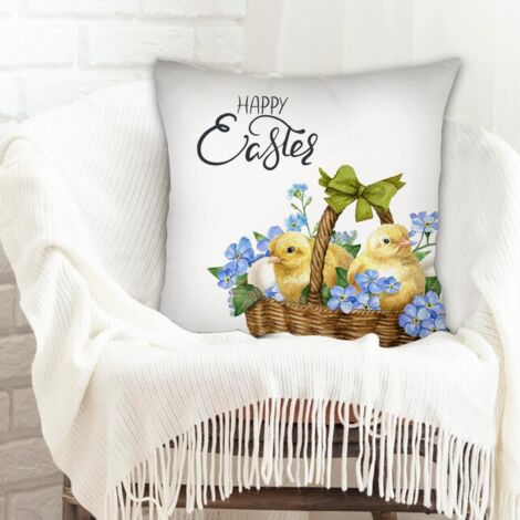 Housses de coussin décoratives doux et respirant pour salon chambre décoration de la saint-valentin (1/5)