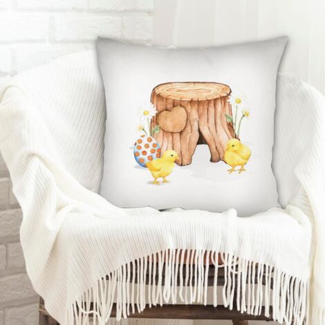 Housse de coussin de salon facile d'entretien pour la Saint-Valentin, la Fête des Mères, la Fête des Pères, l'Action de grâce, Noël (1/5)