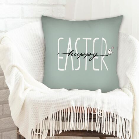 Housse de coussin décorative salon cachée zippée pour mari femme anniversaire (1/5)