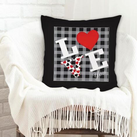 Housse de coussin décorative à la mode pour la maison léger pour anniversaire (1/5)