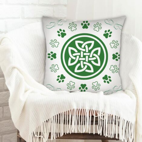 Housse de coussin décorative salon à fermeture éclair invisible pour mari femme (1/5)