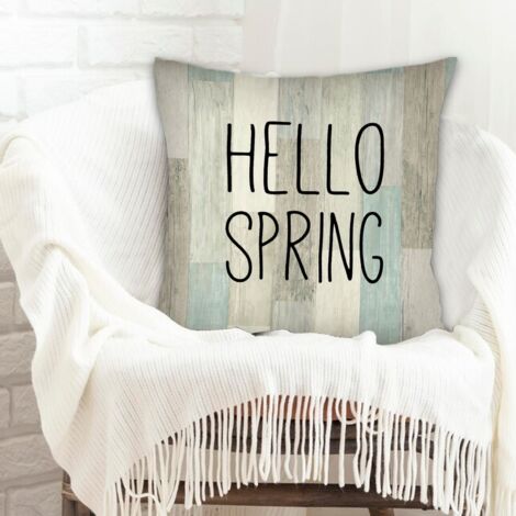 Housse de coussin décorative à la mode pour la maison lavable en machine pour cadeau de Pâques (1/5)