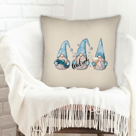 Housse de coussin décorative maison douce confortable pour anniversaire de mariage la saint-valentin (1/5)